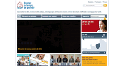 Desktop Screenshot of lesnids.fr
